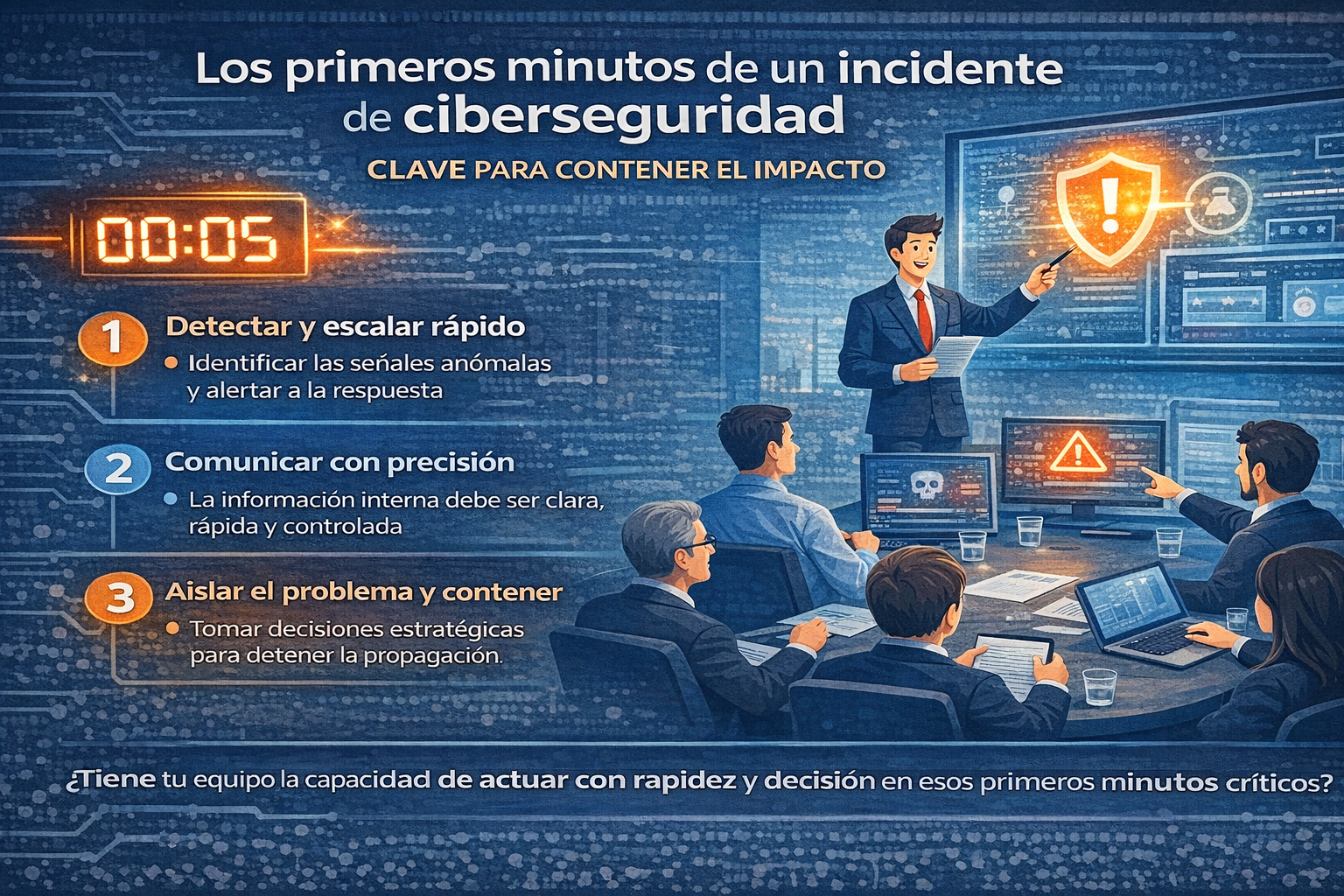 The First Minutes of a Cybersecurity Incident | Why They Define the Impact
