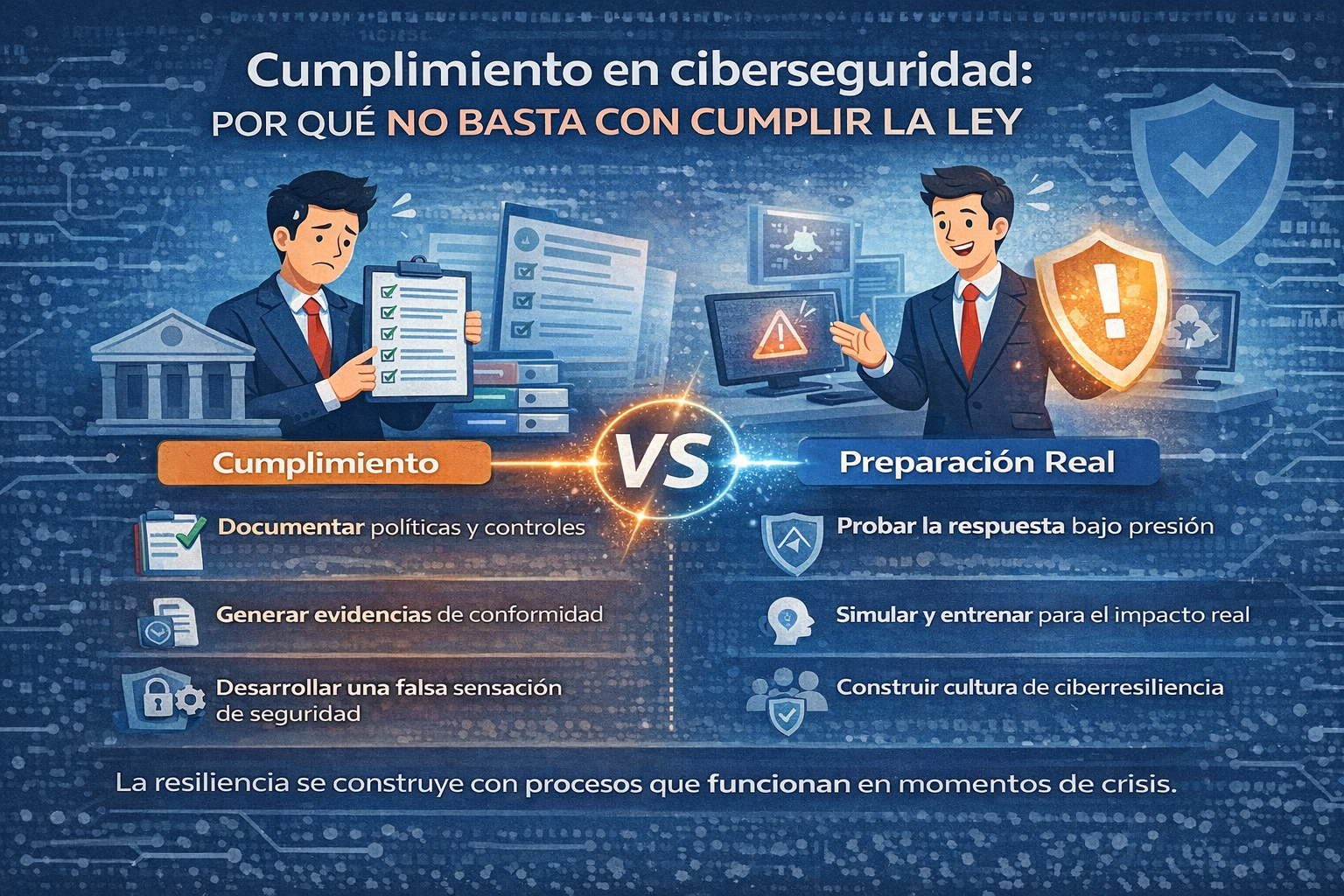 Cybersecurity Compliance vs Preparedness | Why Compliance Is Not Enough
